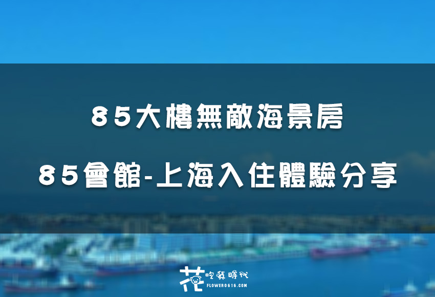 【高雄│85大樓】高樓層無敵海景房 白天海景 晚上夜景。85會館-上海