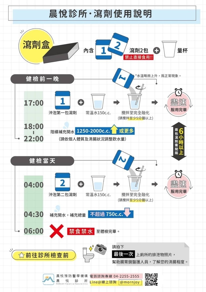 晨悅診所好心腸專案 無痛腸胃鏡