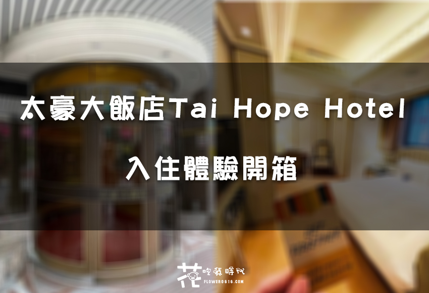 【台北住宿】香城飯店集團旗下太豪大飯店Tai Hope Hotel 雙人房評價開箱 近南京復興捷運站