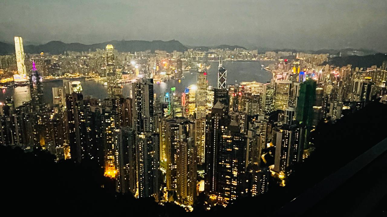 香港太平山夜景：凌霄閣428