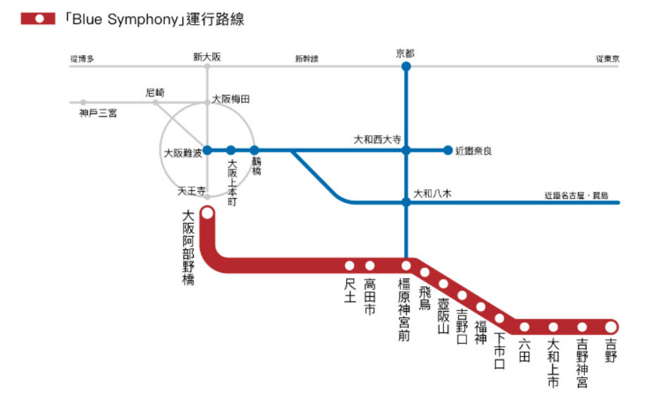 青之交響曲行駛路線