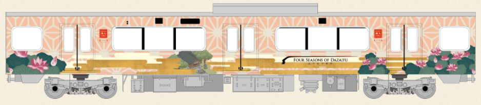 博多站到太宰府的觀光列車