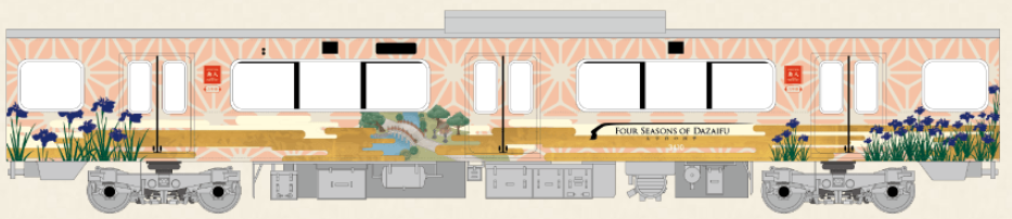 博多站到太宰府的觀光列車