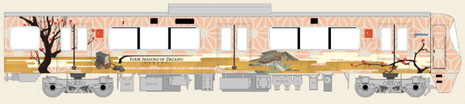 博多站到太宰府的觀光列車